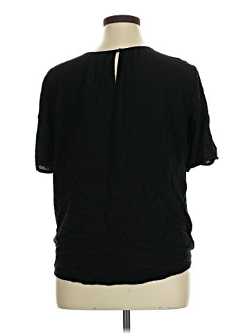 Velvet by Graham & Spencer Short Sleeve Blouse (view 2)