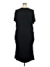 Venus Solid Black Casual Dress Size 2X - photo 2