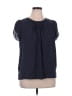 Fun2Fun 100% Polyester Blue Short Sleeve Blouse Size XL - photo 1