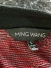MING WANG Paisley Burgundy Blazer Size L - photo 6