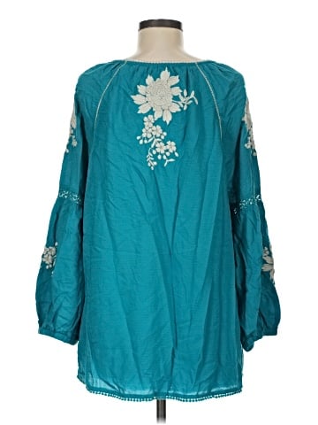 Sundance 3/4 Sleeve Blouse (view 2)