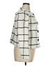 ELOQUII Checkered-gingham Ivory Jacket Size 16 Plus - photo 4