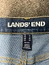 Lands' End Color Block Blue Jeans Size 10 - photo 7