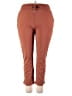 White House Black Market Solid Brown Active Pants Size 28 (estimated) - photo 1
