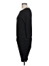Veronica M. Solid Black Casual Dress Size L - photo 5