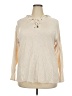 Cato Tan Long Sleeve Henley Size 18-20W - photo 1
