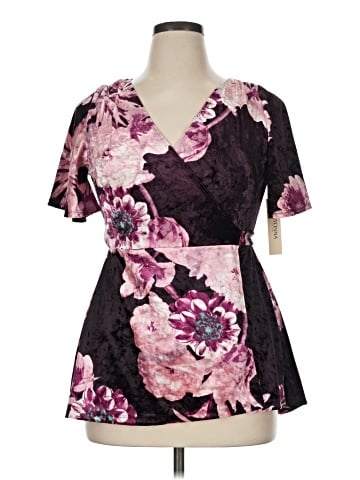 Kiyonna Short Sleeve Top (view 1)