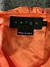 Hatch 100% Polyester Orange Casual Dress Size Sm Maternity (1) - photo 3