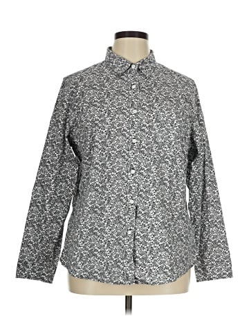 L.L.Bean Long Sleeve Button-Down Shirt (view 1)