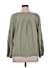 Grace + Karma 100% Rayon Green 3/4 Sleeve Blouse Size XL - photo 2