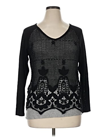 Democracy Long Sleeve Top (view 1)