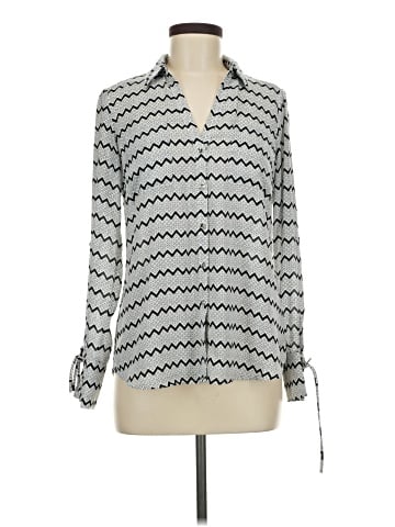 Candie's Long Sleeve Blouse (view 1)