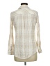 Mudd Plaid Ivory Long Sleeve Button-Down Shirt Size M - photo 2