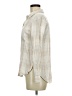 Mudd Plaid Ivory Long Sleeve Button-Down Shirt Size M - photo 5
