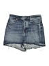 Express Blue Denim Shorts Size 6 - photo 1