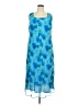 Studio 1 100% Polyester Blue Casual Dress Size 22 - photo 1