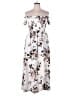 J for Justify Floral White Casual Dress Size XL - photo 1