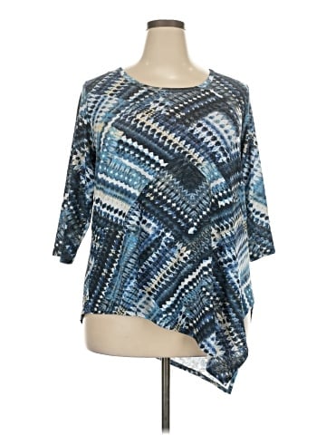 Karen Kane 3/4 Sleeve Blouse (view 1)