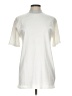 Acne Studios 100% Cotton Ivory Short Sleeve Turtleneck Size XS - photo 1
