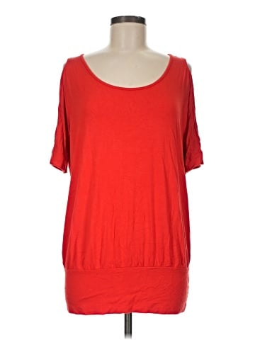New York & Company 3/4 Sleeve T-Shirt (view 1)