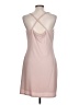 BCBGeneration Solid Pink Cocktail Dress Size L - photo 2