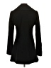 Robert Rodriguez Black Wool Coat Size 4 - photo 2