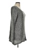 AB Studio Metallic Silver Pullover Sweater Size L - photo 4