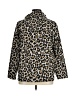 Chaus Animal Print Brown Long Sleeve Blouse Size XL - photo 2
