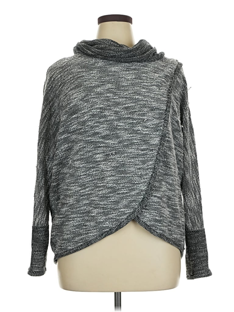 Pre-owned Calvin Klein Performance Pullover Sweater In Gray