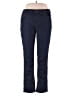 Lands' End Chevron-herringbone Blue Jeans Size 16 - photo 1