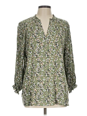 Monday Fun 3/4 Sleeve Blouse (view 1)