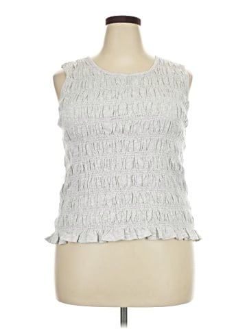 Jane and Delancey Sleeveless Blouse (view 1)