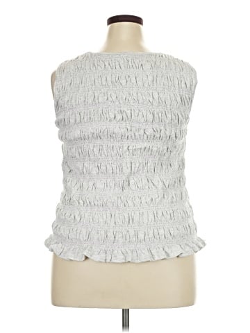 Jane and Delancey Sleeveless Blouse (view 2)