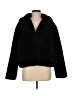 Primark 100% Polyester Black Faux Fur Jacket Size M - photo 1