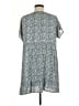 Heyson 100% Rayon Paisley Blue Casual Dress Size M - photo 2