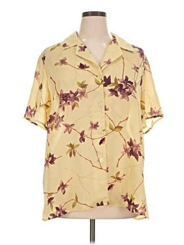 Kathie Lee Short Sleeve Blouse (view 1)