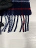 Burberry 100% Lambswool Plaid Black Scarf One size - photo 4