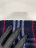 Burberry 100% Lambswool Plaid Black Scarf One size - photo 6