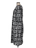 Boohoo 100% Polyester Graphic Gray Casual Dress Size 8 - photo 5