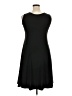 Creation Solid Black Casual Dress Size XL - photo 2