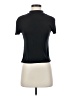 One Step Up Black Short Sleeve Turtleneck Size S - photo 1