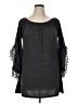 Win Win Black 3/4 Sleeve Blouse Size XL - photo 1