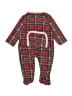Mud Pie Plaid Red Short Sleeve Onesie Size 6-9 mo - photo 2
