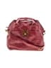 Elliott Lucca 100% Leather Solid Red Burgundy Satchel One size - photo 1