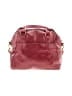 Elliott Lucca 100% Leather Solid Red Burgundy Satchel One size - photo 3