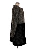 Fever 100% Polyester Animal Print Black Faux Fur Jacket Size M - photo 4
