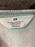 H&M Graphic Silver Gray Sweatshirt Size 16 - 18 - photo 3