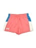 Under Armour Color Block Pink Athletic Shorts Size M (youth) - photo 1