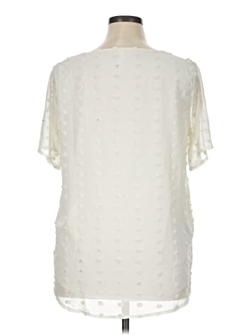 Zenana Short Sleeve Blouse (view 2)