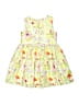 Bonnie Jean 100% Polyester Floral Yellow Dress Size 4 - photo 2